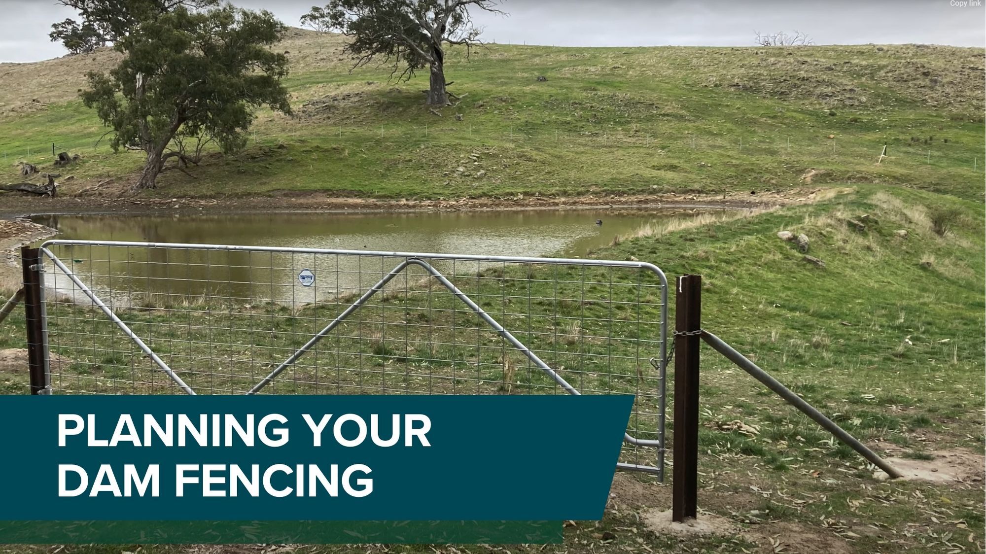 Dam Fencing Thumbnail Planning