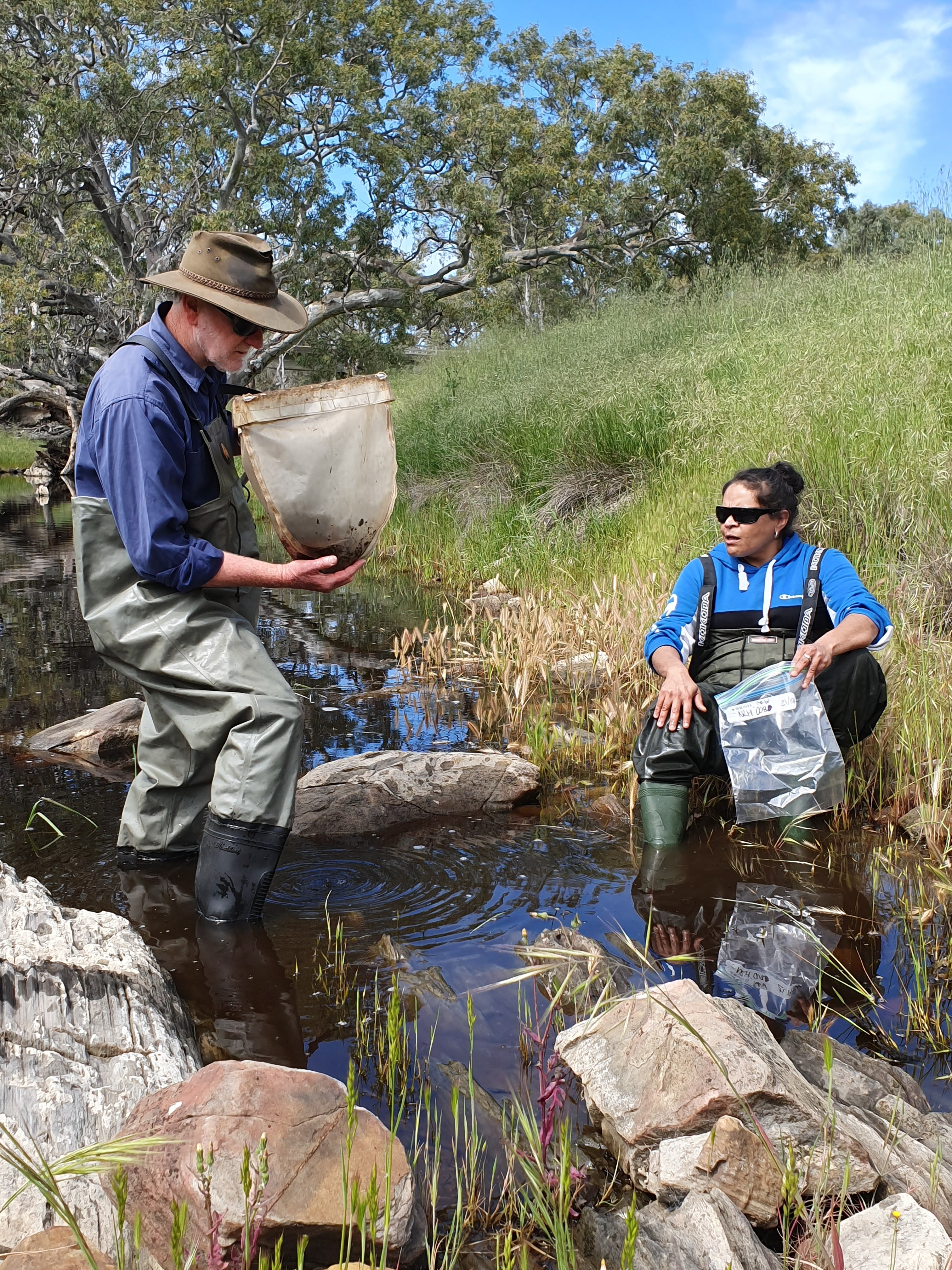 Partners First Nations Chris Madden and Issy