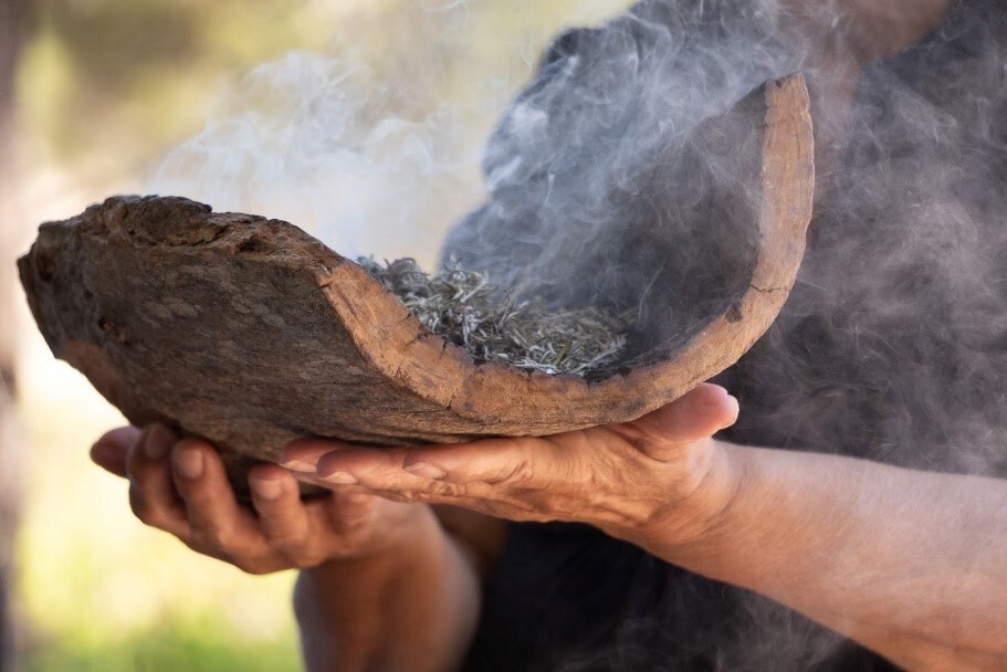 Hands with smoke credit Nicole Motteux